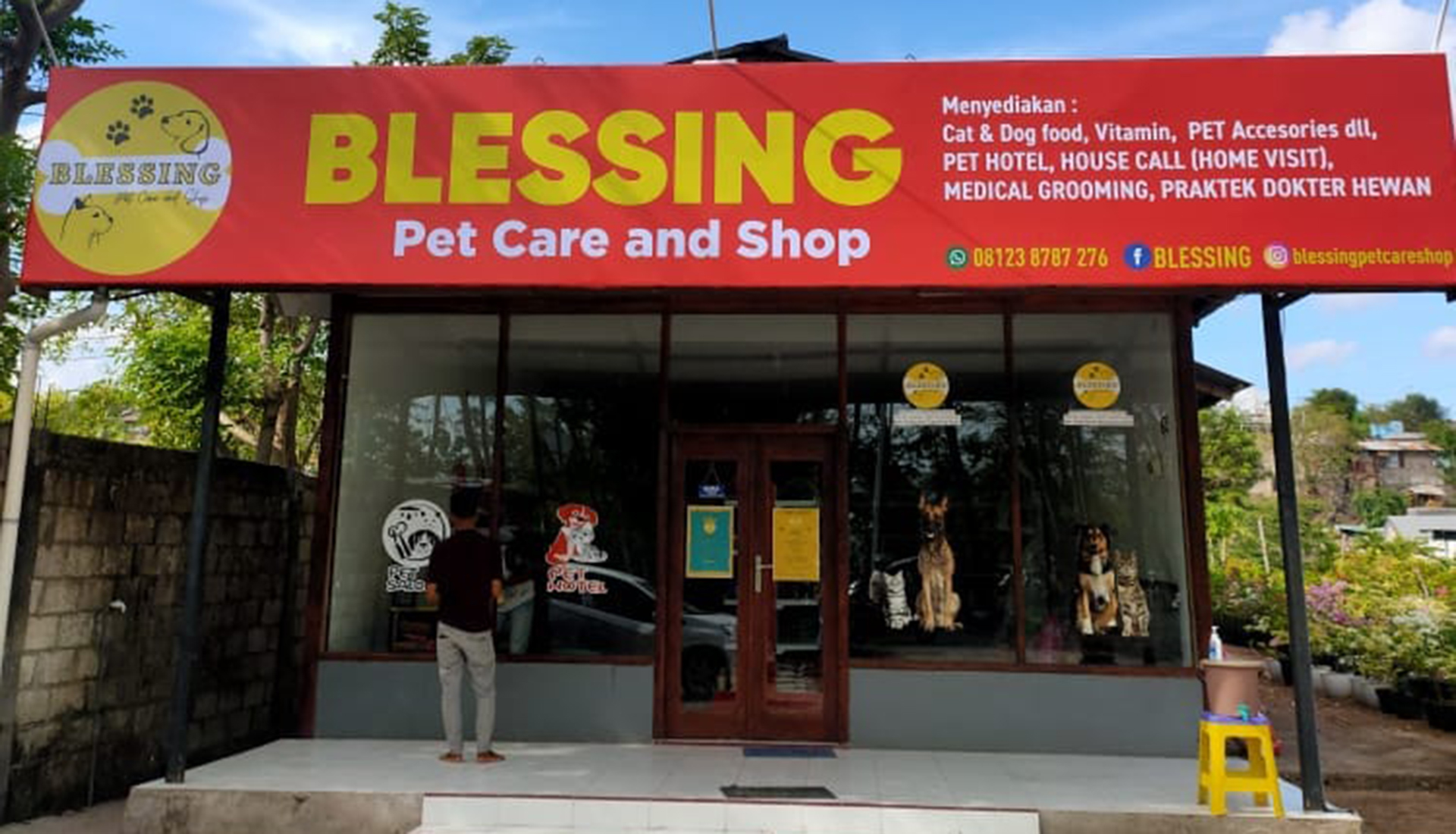 Tourism & Leisure Pets Blessing Pet Care & Shop Pariwisata